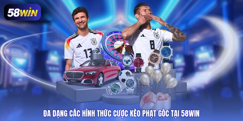 Đa dạng các hình thức cược kèo phạt góc tại 58WIN