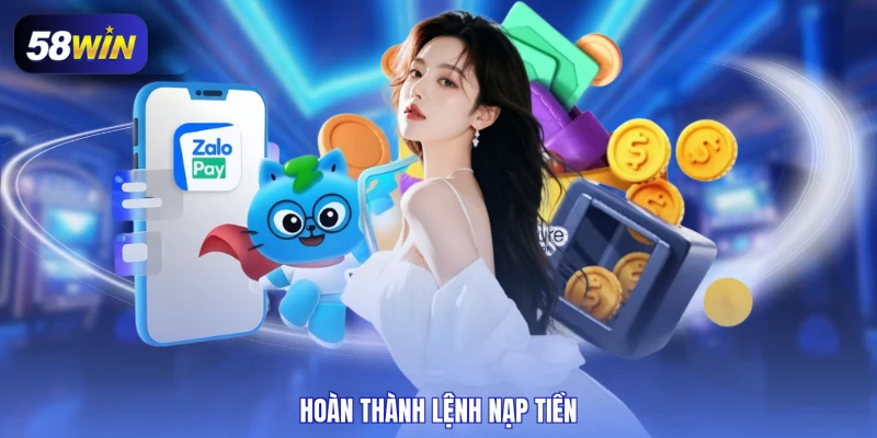 Hoàn thành lệnh nạp tiền