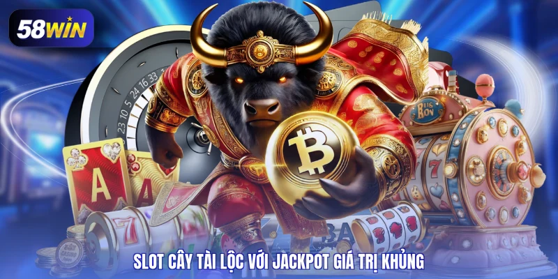 Slot cây tài lộc với jackpot giá trị khủng